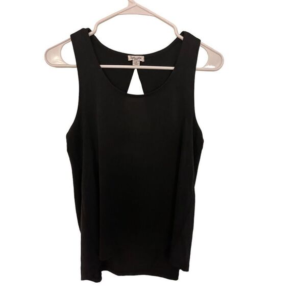 Splendid  women’s Sleeveless Tank Top Black Size S - Picture 1 of 3